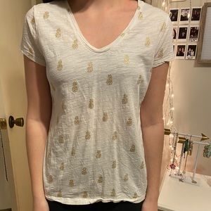 Ann taylor loft - Pineapple tee
